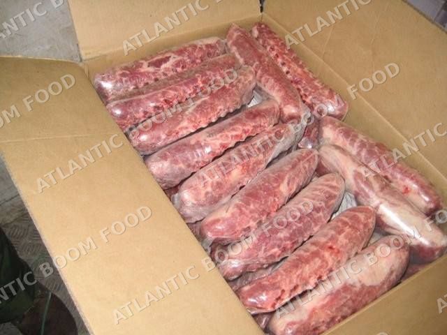 Boxed frozen beef