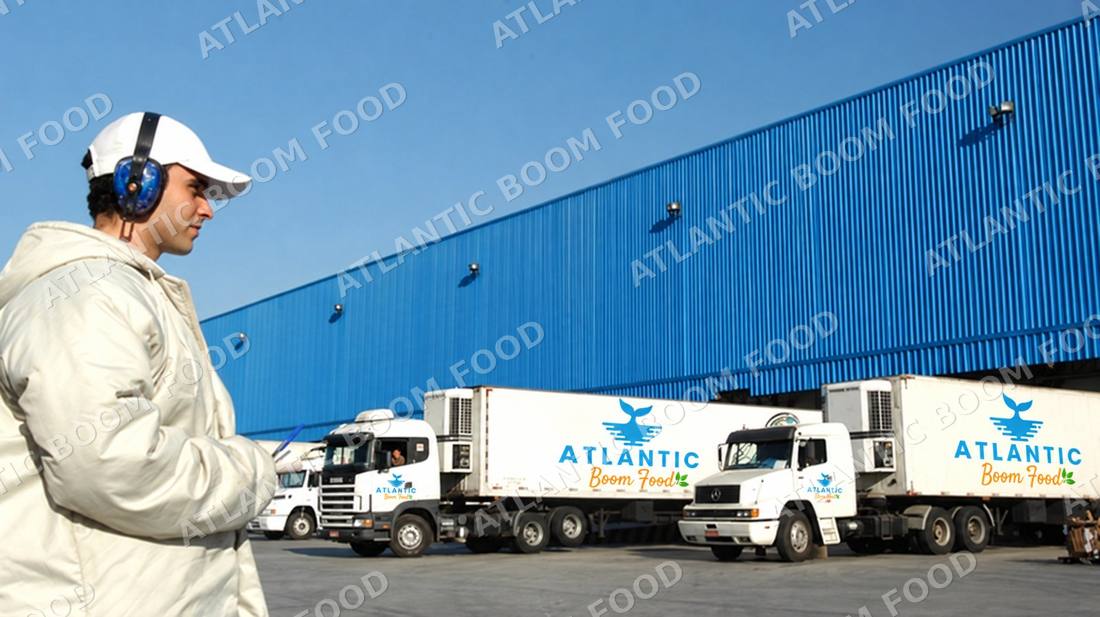 Production and logistics - Atlantic Boom Food export